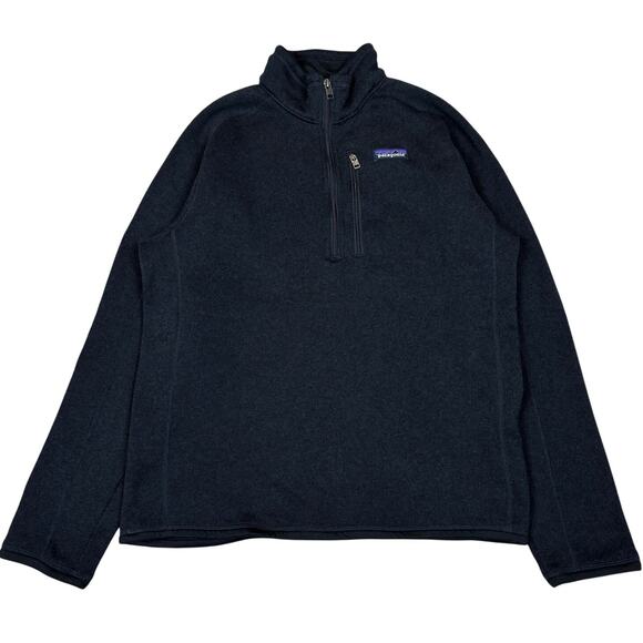 Patagonia Better Sweater 1/4 Quarter Zip Pullover Fleece Sweater Jacket Men's M - Picture 1 of 9